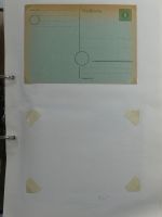 Alle Welt Sammlung Briefe und Postkarten auf selbstgestalteten Seiten #MA124