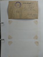 Alle Welt Sammlung Briefe und Postkarten auf selbstgestalteten Seiten #MA124