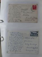 Alle Welt Sammlung Briefe und Postkarten auf selbstgestalteten Seiten #MA124