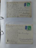 Alle Welt Sammlung Briefe und Postkarten auf selbstgestalteten Seiten #MA124