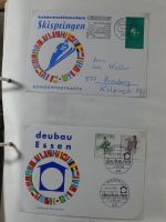 Alle Welt Sammlung Briefe und Postkarten auf selbstgestalteten Seiten #MA124