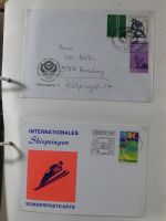 Alle Welt Sammlung Briefe und Postkarten auf selbstgestalteten Seiten #MA124