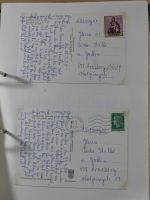 Alle Welt Sammlung Briefe und Postkarten auf selbstgestalteten Seiten #MA124