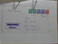 Alle Welt Sammlung Briefe und Postkarten auf selbstgestalteten Seiten #MA124