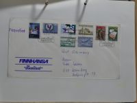 Alle Welt Sammlung Briefe und Postkarten auf selbstgestalteten Seiten #MA124