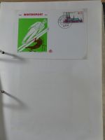 Alle Welt Sammlung Briefe und Postkarten auf selbstgestalteten Seiten #MA124