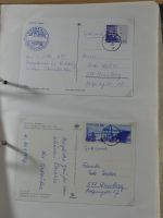 Alle Welt Sammlung Briefe und Postkarten auf selbstgestalteten Seiten #MA124