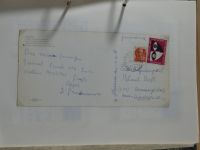 Alle Welt Sammlung Briefe und Postkarten auf selbstgestalteten Seiten #MA124