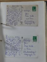 Alle Welt Sammlung Briefe und Postkarten auf selbstgestalteten Seiten #MA124