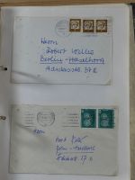 Alle Welt Sammlung Briefe und Postkarten auf selbstgestalteten Seiten #MA124