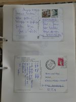 Alle Welt Sammlung Briefe und Postkarten auf selbstgestalteten Seiten #MA124