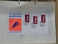 Alle Welt Sammlung Briefe und Postkarten auf selbstgestalteten Seiten #MA124