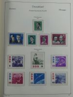 DDR ab Anfängen teilweise Anhaftungen teilbesammelt auf KA-BE Seiten #MA126