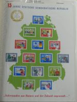 DDR ab Anfängen teilweise Anhaftungen teilbesammelt auf KA-BE Seiten #MA126