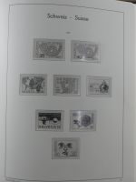 Schweiz ab etwas Klassik teilbesammelt im Leuchtturm Album #MA131