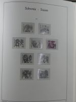 Schweiz ab etwas Klassik teilbesammelt im Leuchtturm Album #MA131