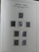 Schweiz ab etwas Klassik teilbesammelt im Leuchtturm Album #MA131