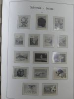 Schweiz ab etwas Klassik teilbesammelt im Leuchtturm Album #MA131