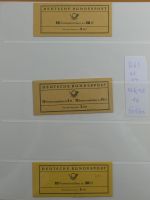 BRD Bund Dauerserien etwas Spezial gesammelt im Lindner Album #MA134