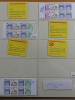 BRD Bund Dauerserien etwas Spezial gesammelt im Lindner Album #MA134