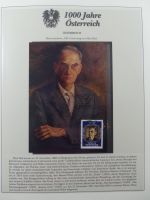 Motiv Borek Sammlung 100 Jahre Österreich im Lindner Album #MA137