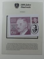 Motiv Borek Sammlung 100 Jahre Österreich im Lindner Album #MA137