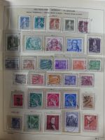 Berlin teils mit Anföngen gestempelt besammelt im Leuchtturm Album #MA138