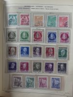 Berlin teils mit Anföngen gestempelt besammelt im Leuchtturm Album #MA138