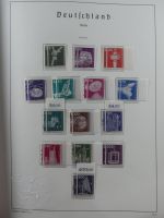 Berlin teils mit Anföngen gestempelt besammelt im Leuchtturm Album #MA138