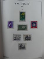 Berlin teils mit Anföngen gestempelt besammelt im Leuchtturm Album #MA138