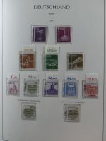 Berlin teils mit Anföngen gestempelt besammelt im Leuchtturm Album #MA138