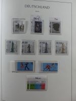 Berlin teils mit Anföngen gestempelt besammelt im Leuchtturm Album #MA138