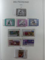 Berlin teils mit Anföngen gestempelt besammelt im Leuchtturm Album #MA138