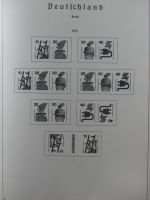 Berlin teils mit Anföngen gestempelt besammelt im Leuchtturm Album #MA138