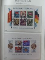 DDR ab Anfängen gestempelt besammelt in 3 Leuchtturm Alben #MA140