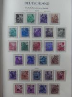 DDR ab Anfängen gestempelt besammelt in 3 Leuchtturm Alben #MA140