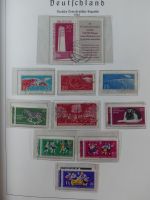 DDR ab Anfängen gestempelt besammelt in 3 Leuchtturm Alben #MA140