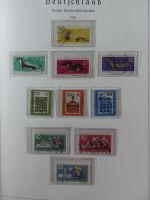 DDR ab Anfängen gestempelt besammelt in 3 Leuchtturm Alben #MA140