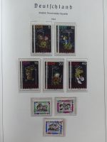 DDR ab Anfängen gestempelt besammelt in 3 Leuchtturm Alben #MA140