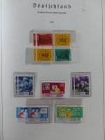 DDR ab Anfängen gestempelt besammelt in 3 Leuchtturm Alben #MA140