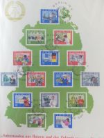 DDR ab Anfängen gestempelt besammelt in 3 Leuchtturm Alben #MA140