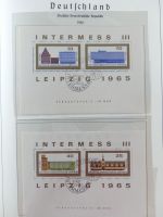 DDR ab Anfängen gestempelt besammelt in 3 Leuchtturm Alben #MA140