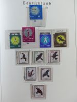 DDR ab Anfängen gestempelt besammelt in 3 Leuchtturm Alben #MA140