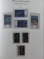 DDR ab Anfängen gestempelt besammelt in 3 Leuchtturm Alben #MA140