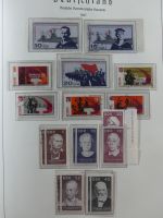 DDR ab Anfängen gestempelt besammelt in 3 Leuchtturm Alben #MA140