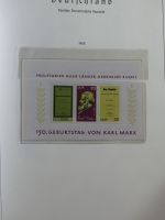 DDR ab Anfängen gestempelt besammelt in 3 Leuchtturm Alben #MA140