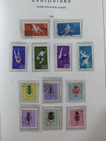 DDR ab Anfängen gestempelt besammelt in 3 Leuchtturm Alben #MA140