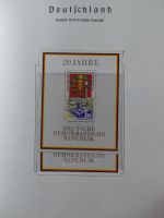 DDR ab Anfängen gestempelt besammelt in 3 Leuchtturm Alben #MA140