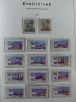 DDR ab Anfängen gestempelt besammelt in 3 Leuchtturm Alben #MA140