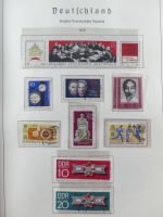 DDR ab Anfängen gestempelt besammelt in 3 Leuchtturm Alben #MA140